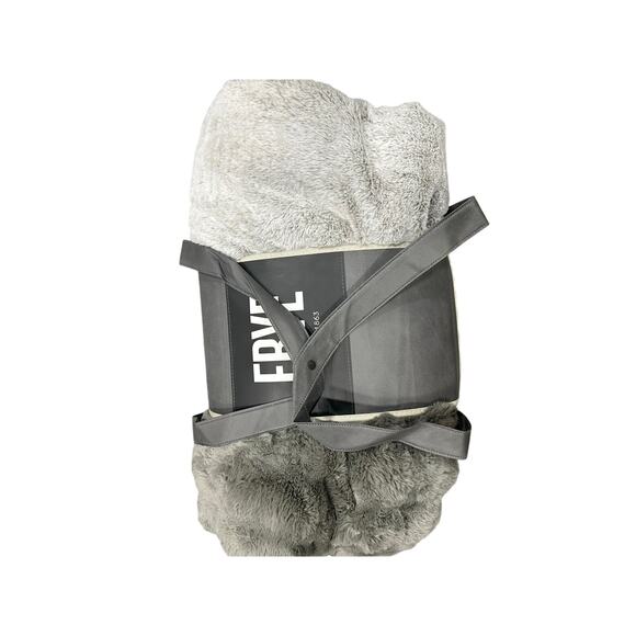 FRYE 3-piece Faux Fur Comforter Set - Picture 7 of 7